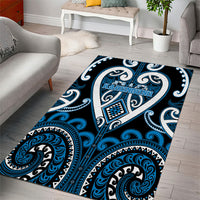 Aotearoa Ngati Kahungunu Area Rug Maori Tribal Pattern LT05 - Polynesian Pride