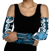 Custom Aotearoa Ngati Kahungunu Arm Sleeves Maori Tribal Pattern LT05 - Polynesian Pride