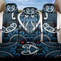 Aotearoa Ngati Kahungunu Back Car Seat Cover Maori Tribal Pattern LT05 One Size Blue - Polynesian Pride