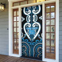Custom Aotearoa Ngati Kahungunu Door Cover Maori Tribal Pattern LT05 - Polynesian Pride