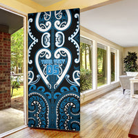 Custom Aotearoa Ngati Kahungunu Door Cover Maori Tribal Pattern LT05 - Polynesian Pride