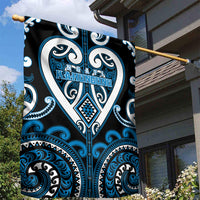 Aotearoa Ngati Kahungunu Garden Flag Maori Tribal Pattern LT05 - Polynesian Pride