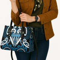Aotearoa Ngati Kahungunu Leather Bag Maori Tribal Pattern LT05 - Polynesian Pride