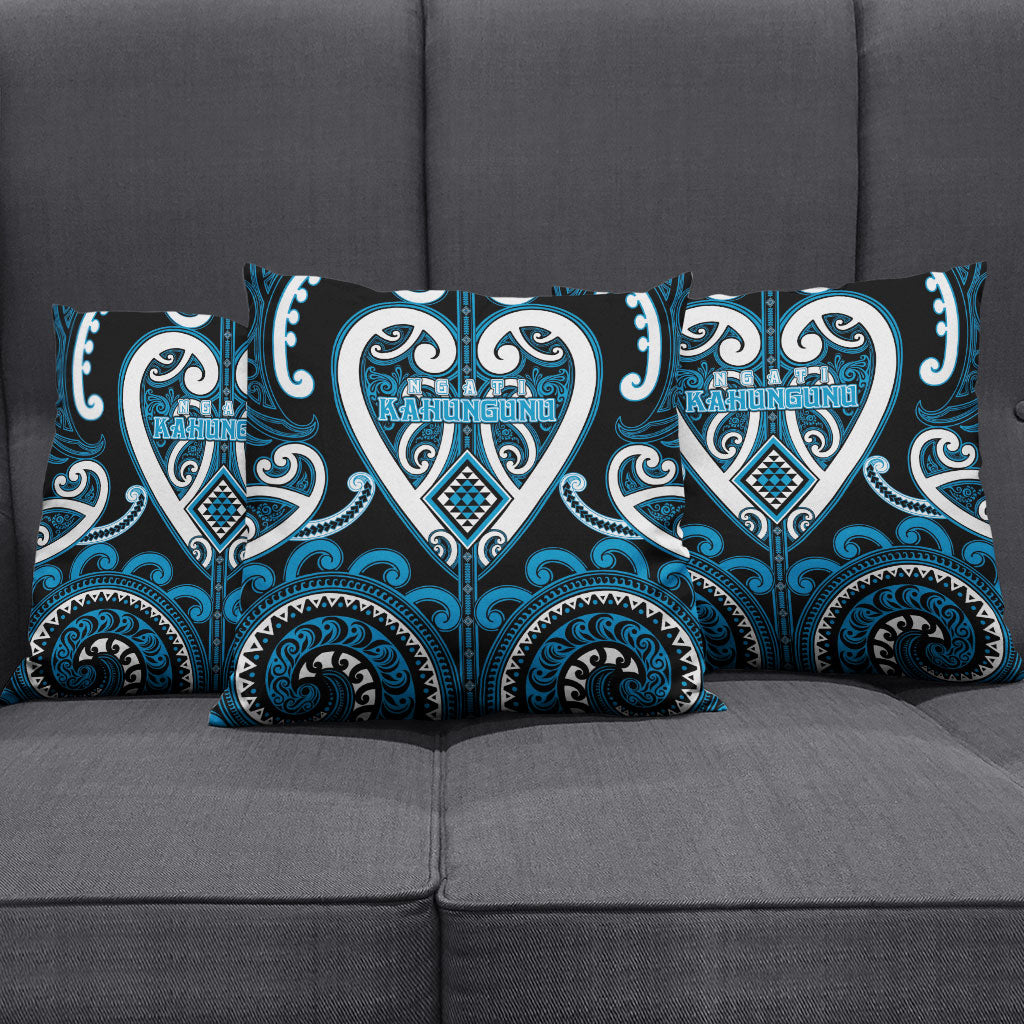 Aotearoa Ngati Kahungunu Pillow Cover Maori Tribal Pattern LT05 - Polynesian Pride