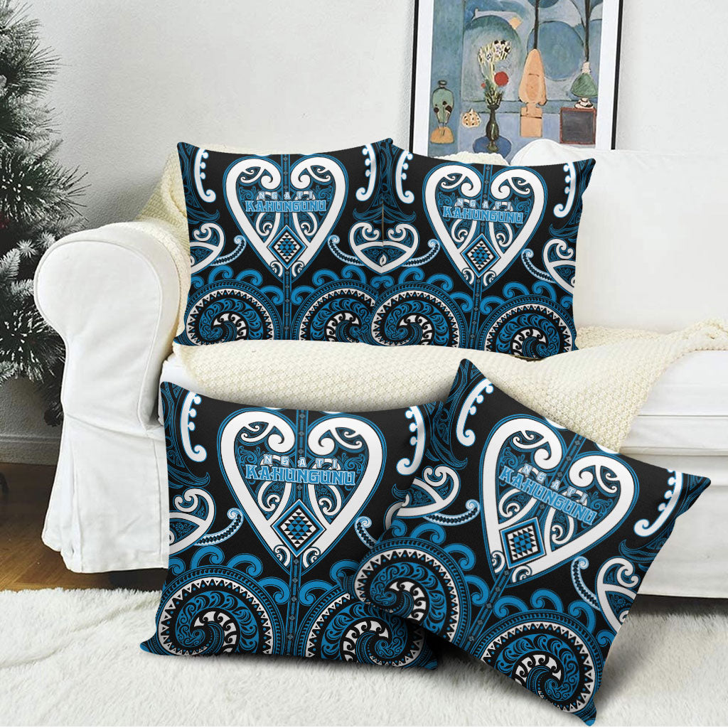 Aotearoa Ngati Kahungunu Pillow Cover Maori Tribal Pattern LT05 - Polynesian Pride