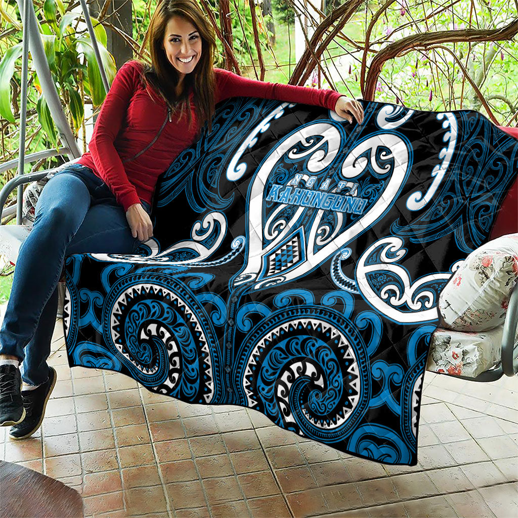 Aotearoa Ngati Kahungunu Quilt Maori Tribal Pattern LT05 - Polynesian Pride