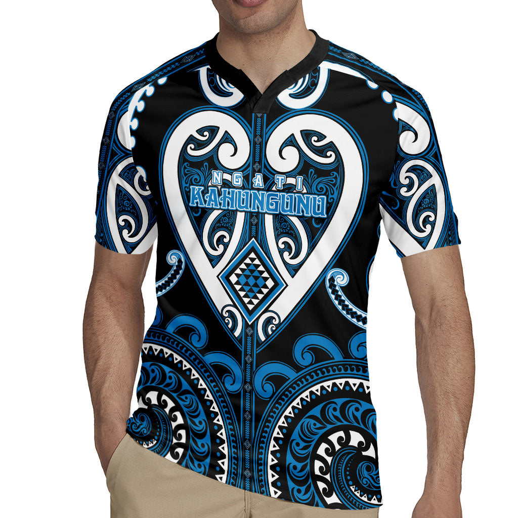 Custom Aotearoa Ngati Kahungunu Rugby Jersey Maori Tribal Pattern LT05 - Polynesian Pride