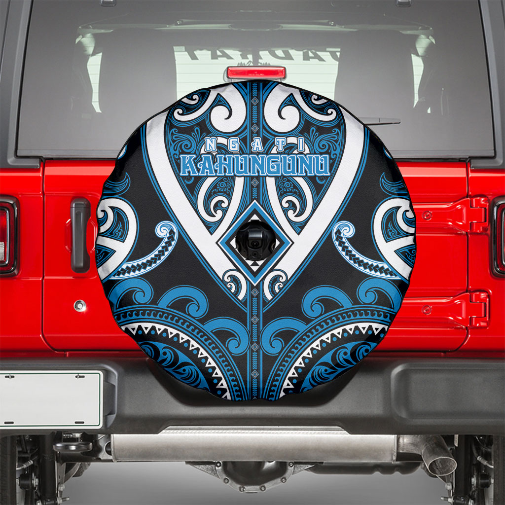 Aotearoa Ngati Kahungunu Spare Tire Cover Maori Tribal Pattern LT05 - Polynesian Pride