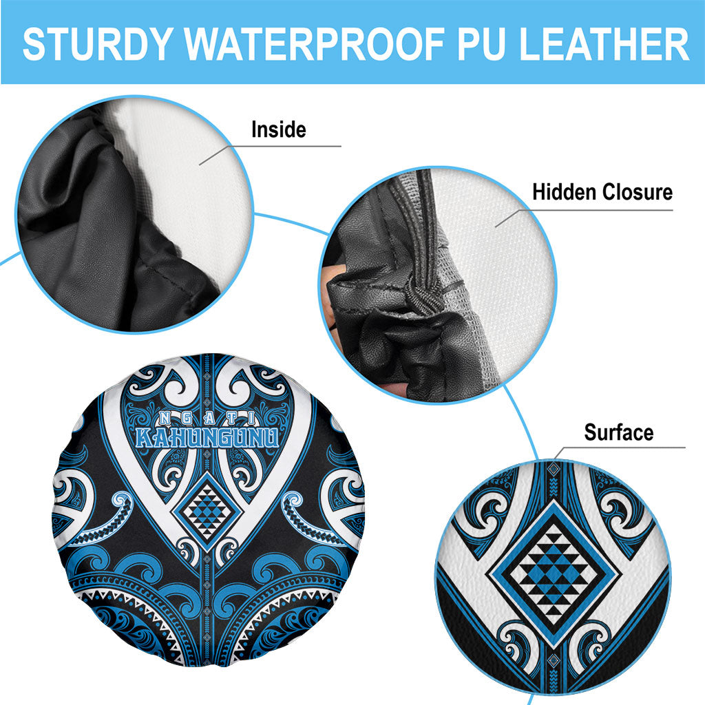 Aotearoa Ngati Kahungunu Spare Tire Cover Maori Tribal Pattern LT05 - Polynesian Pride