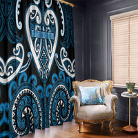 Aotearoa Ngati Kahungunu Window Curtain Maori Tribal Pattern LT05 - Polynesian Pride