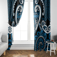 Aotearoa Ngati Kahungunu Window Curtain Maori Tribal Pattern LT05 - Polynesian Pride
