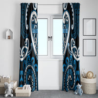 Aotearoa Ngati Kahungunu Window Curtain Maori Tribal Pattern LT05 - Polynesian Pride