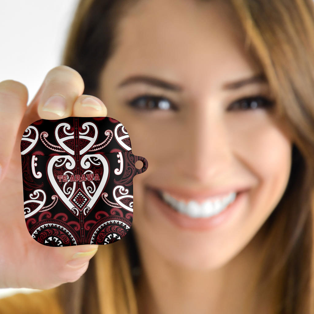 Aotearoa Te Arawa AirPods Case Maori Tribal Pattern LT05 - Polynesian Pride