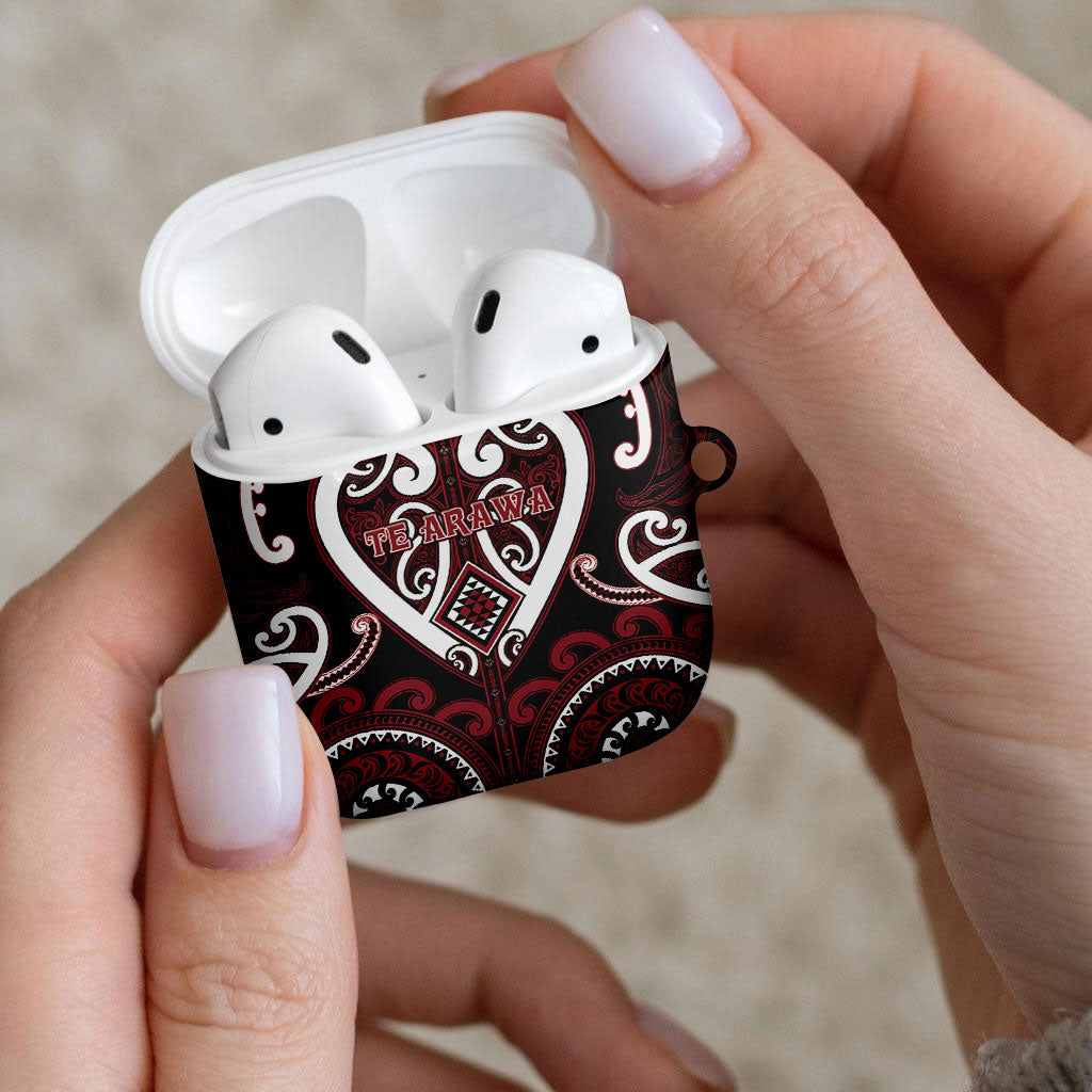 Aotearoa Te Arawa AirPods Case Maori Tribal Pattern LT05 - Polynesian Pride