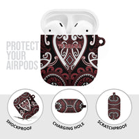 Aotearoa Te Arawa AirPods Case Maori Tribal Pattern LT05 - Polynesian Pride