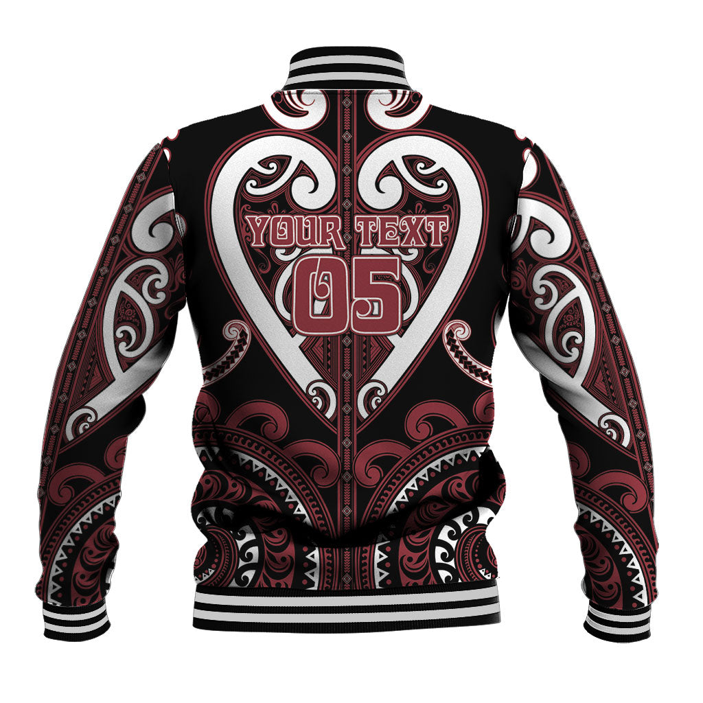 Custom Aotearoa Te Arawa Baseball Jacket Maori Tribal Pattern LT05 - Polynesian Pride