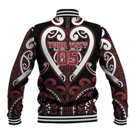 Custom Aotearoa Te Arawa Baseball Jacket Maori Tribal Pattern LT05 - Polynesian Pride