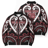 Custom Aotearoa Te Arawa Bomber Puffer Jacket Maori Tribal Pattern LT05 - Polynesian Pride
