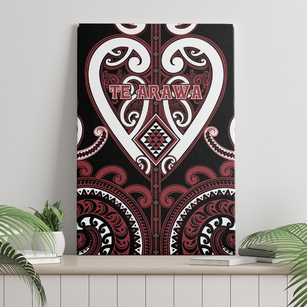 Aotearoa Te Arawa Canvas Wall Art Maori Tribal Pattern LT05 - Polynesian Pride