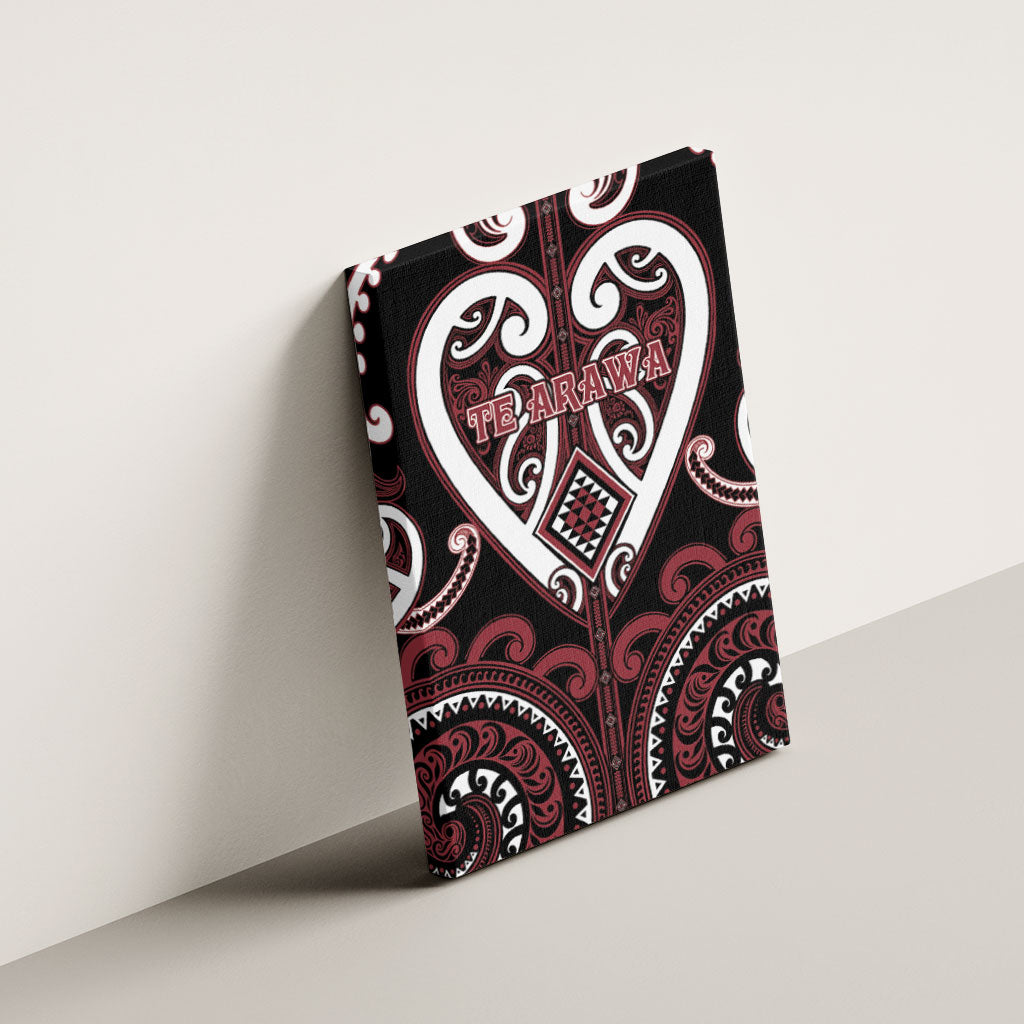 Aotearoa Te Arawa Canvas Wall Art Maori Tribal Pattern LT05 - Polynesian Pride