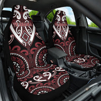 Aotearoa Te Arawa Car Seat Cover Maori Tribal Pattern LT05 One Size Red - Polynesian Pride