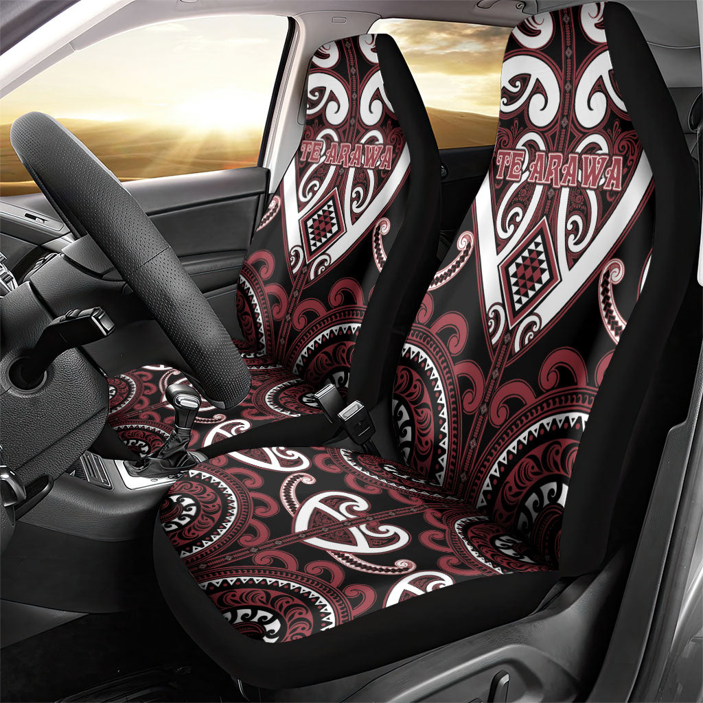 Aotearoa Te Arawa Car Seat Cover Maori Tribal Pattern LT05 - Polynesian Pride