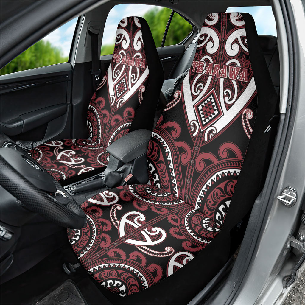 Aotearoa Te Arawa Car Seat Cover Maori Tribal Pattern LT05 - Polynesian Pride