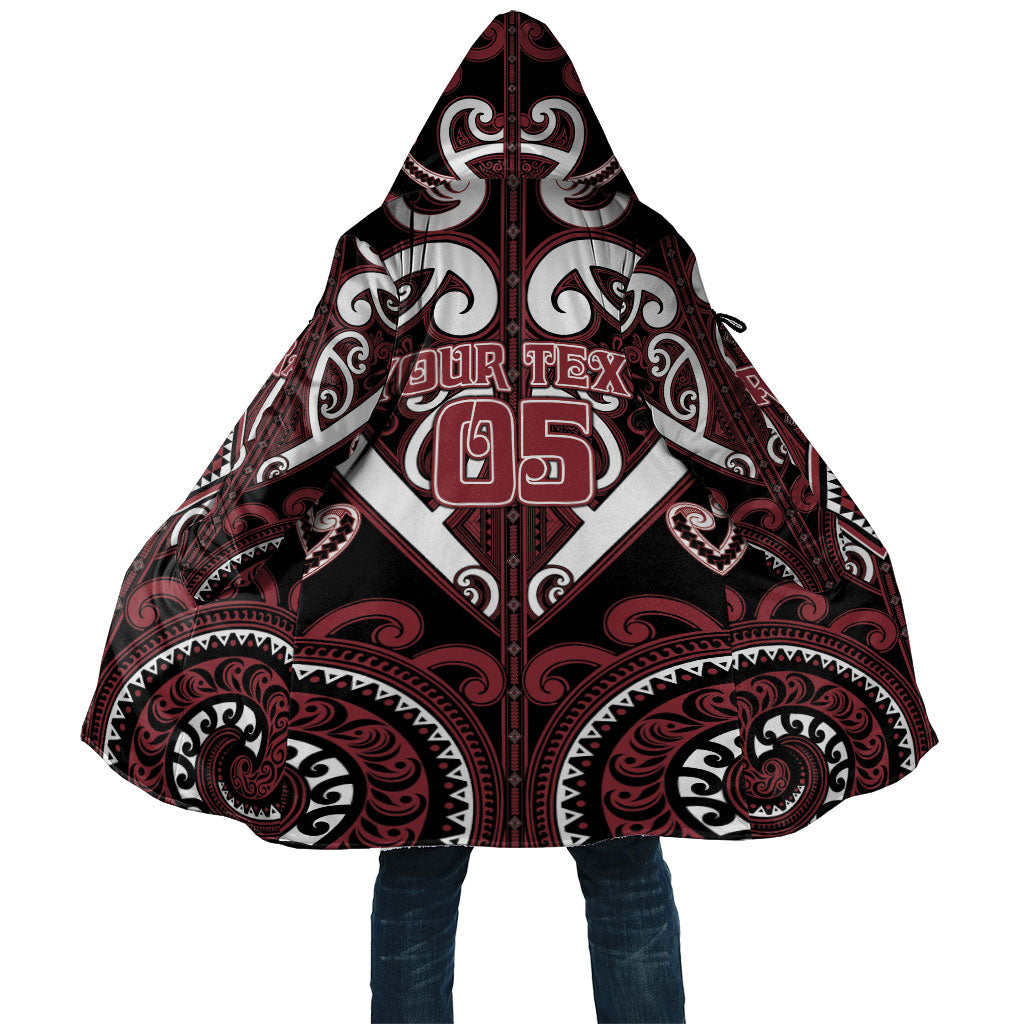 Custom Aotearoa Te Arawa Cloak Maori Tribal Pattern LT05 Unisex Red - Polynesian Pride