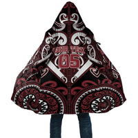 Custom Aotearoa Te Arawa Cloak Maori Tribal Pattern LT05 Unisex Red - Polynesian Pride