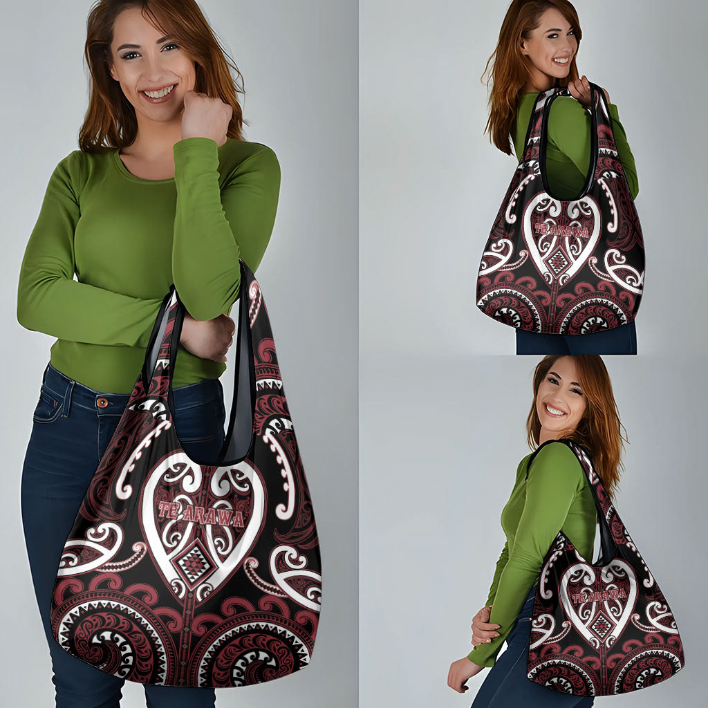 Aotearoa Te Arawa Grocery Bag Maori Tribal Pattern LT05 - Polynesian Pride