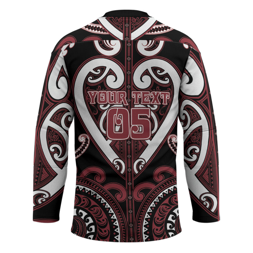 Custom Aotearoa Te Arawa Hockey Jersey Maori Tribal Pattern LT05 - Polynesian Pride