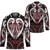 Custom Aotearoa Te Arawa Hockey Jersey Maori Tribal Pattern LT05 - Polynesian Pride