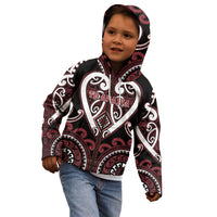 Custom Aotearoa Te Arawa Kid Hoodie Maori Tribal Pattern LT05 - Polynesian Pride