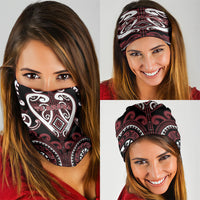 Aotearoa Te Arawa Neck Gaiter Maori Tribal Pattern LT05 - Polynesian Pride