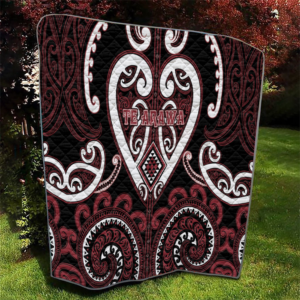 Aotearoa Te Arawa Quilt Maori Tribal Pattern LT05 - Polynesian Pride