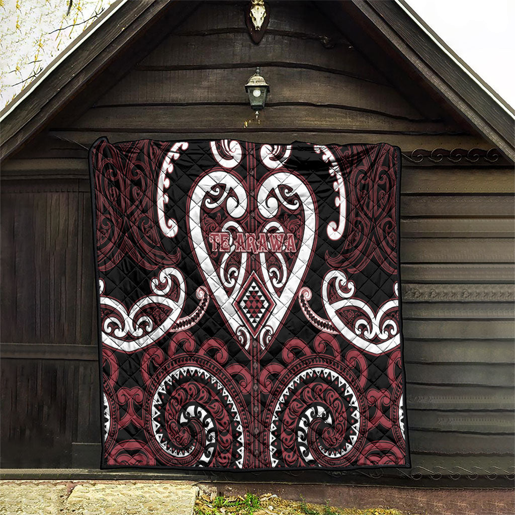 Aotearoa Te Arawa Quilt Maori Tribal Pattern LT05 - Polynesian Pride
