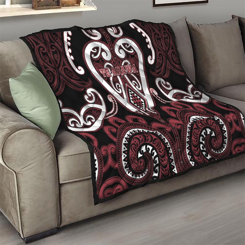 Aotearoa Te Arawa Quilt Maori Tribal Pattern LT05 - Polynesian Pride