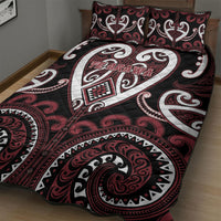 Aotearoa Te Arawa Quilt Bed Set Maori Tribal Pattern LT05 - Polynesian Pride