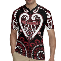 Custom Aotearoa Te Arawa Rugby Jersey Maori Tribal Pattern LT05 - Polynesian Pride