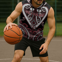 Custom Aotearoa Te Arawa Sleeveless Hoodie Maori Tribal Pattern LT05 - Polynesian Pride
