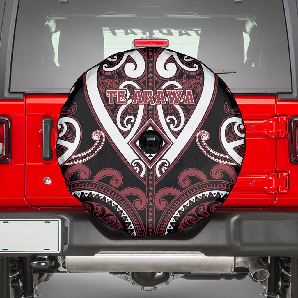 Aotearoa Te Arawa Spare Tire Cover Maori Tribal Pattern LT05 - Polynesian Pride