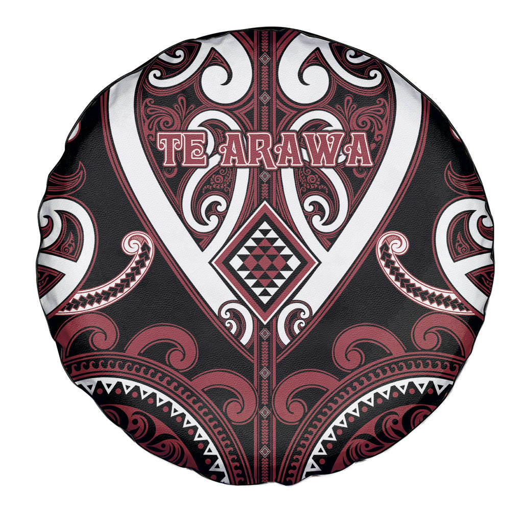 Aotearoa Te Arawa Spare Tire Cover Maori Tribal Pattern LT05 - Polynesian Pride