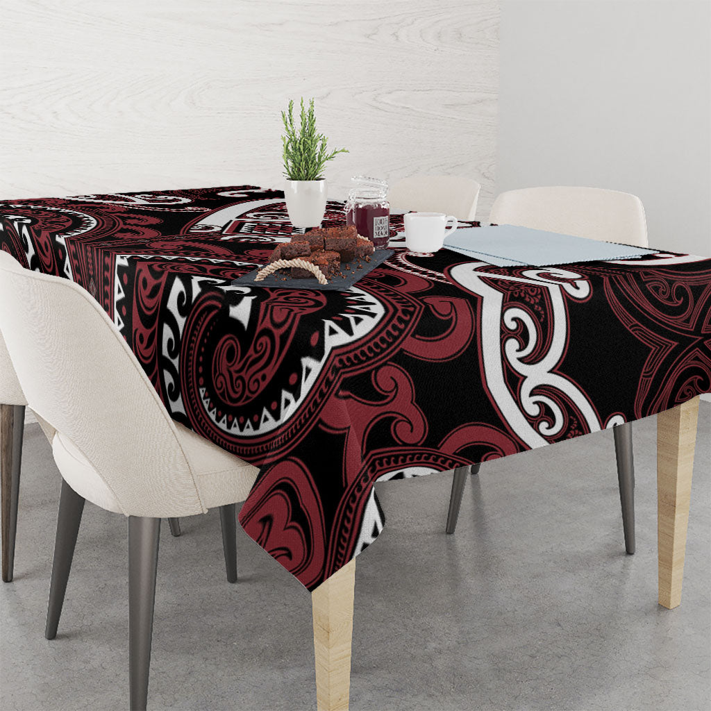 Aotearoa Te Arawa Tablecloth Maori Tribal Pattern LT05 - Polynesian Pride