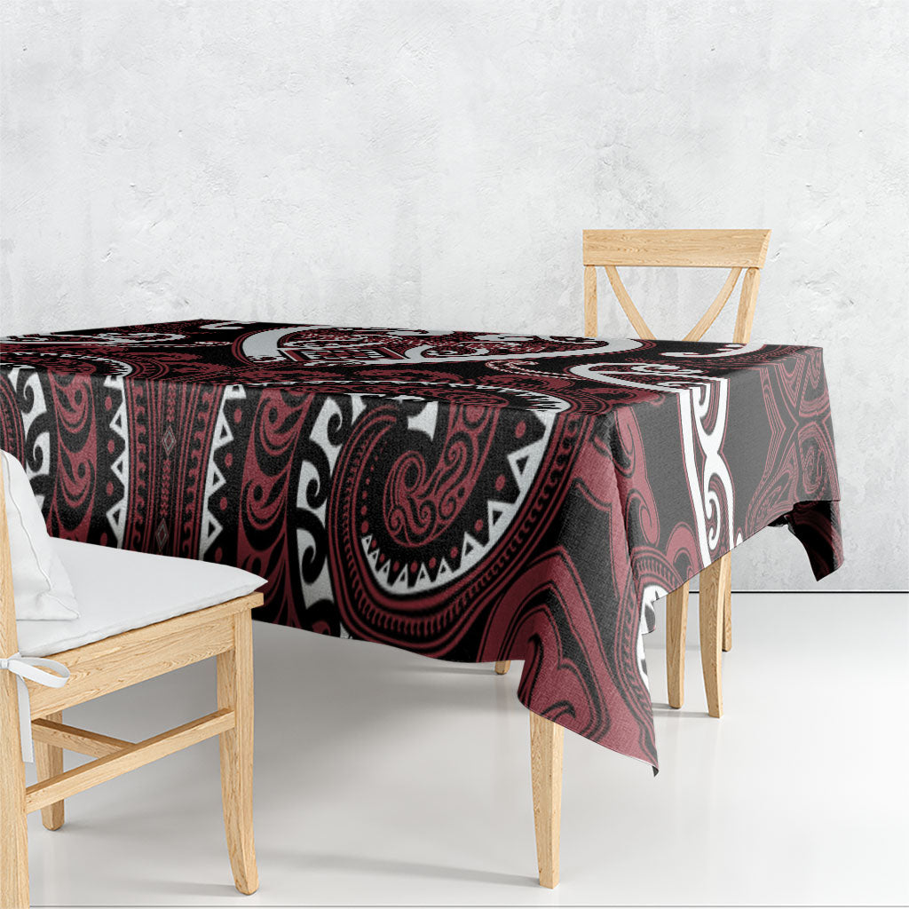Aotearoa Te Arawa Tablecloth Maori Tribal Pattern LT05 - Polynesian Pride