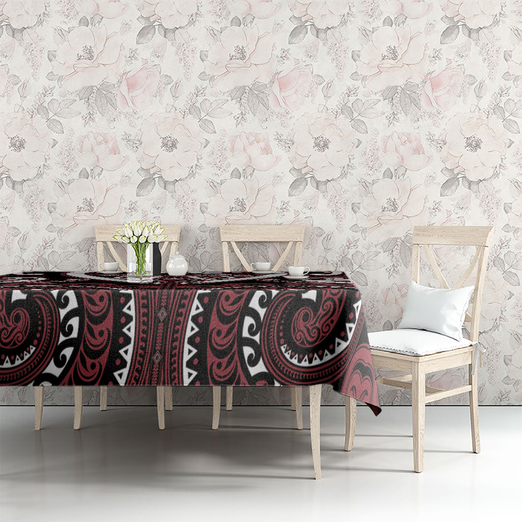 Aotearoa Te Arawa Tablecloth Maori Tribal Pattern LT05 - Polynesian Pride