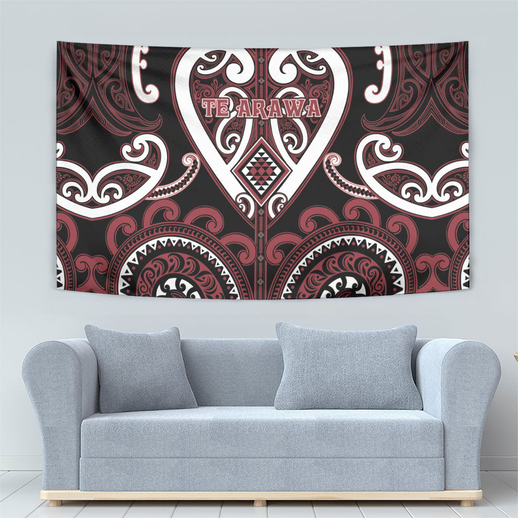 Aotearoa Te Arawa Tapestry Maori Tribal Pattern LT05 - Polynesian Pride