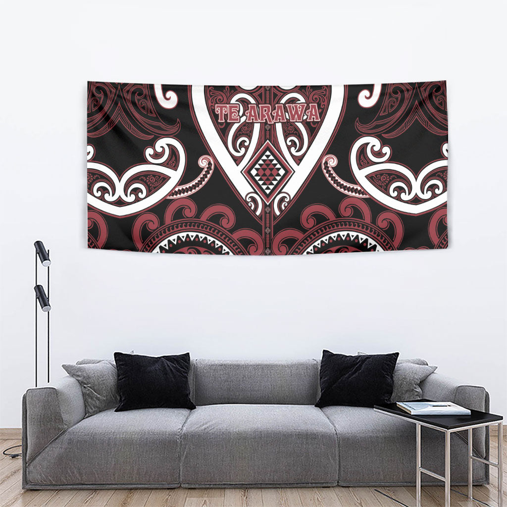 Aotearoa Te Arawa Tapestry Maori Tribal Pattern LT05 - Polynesian Pride