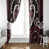 Aotearoa Te Arawa Window Curtain Maori Tribal Pattern LT05 - Polynesian Pride