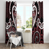 Aotearoa Te Arawa Window Curtain Maori Tribal Pattern LT05 - Polynesian Pride