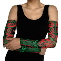 Custom Aotearoa Ngai Tuhoe Arm Sleeves Maori Tribal Pattern LT05 - Polynesian Pride